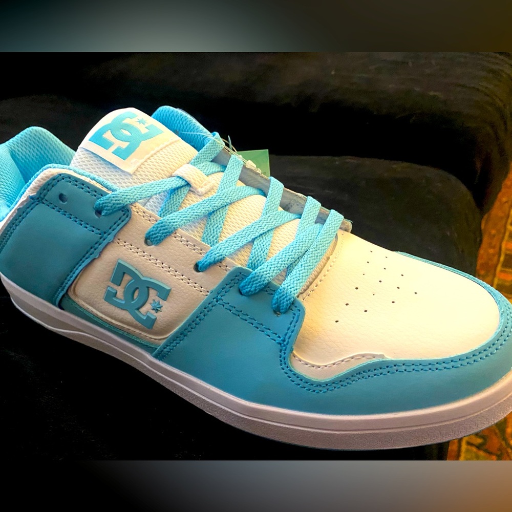 Brand New DC skateboard shoes in Carolina Blue size 10.5